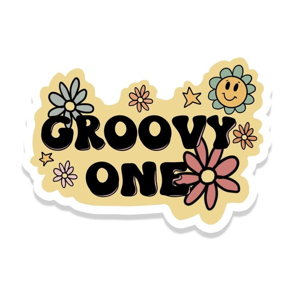 Rebel and Siren Groovy One Premium Sticker - Picture 1 of 2